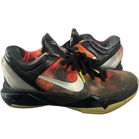 Nike Zoom Kobe 7 VII Galaxy All Star 2012 Size 8.5 Black Silver 520810-001 main image 7